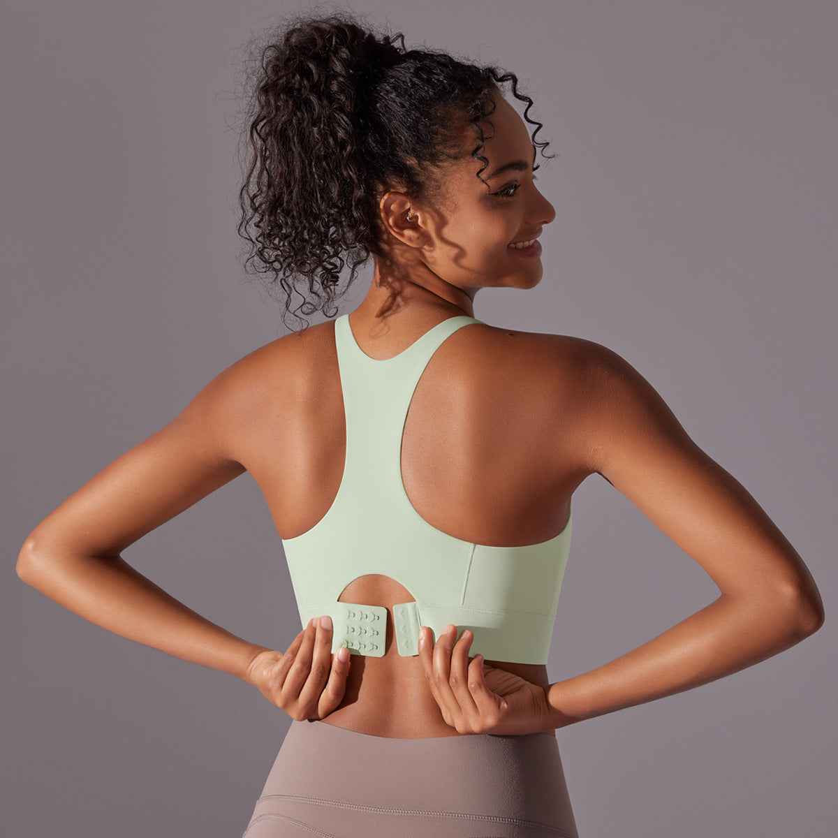 HEAT Racerback High-Support Sports Bra