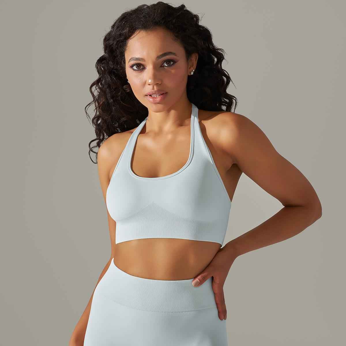 HEAT Seamless Halter Sports Bra