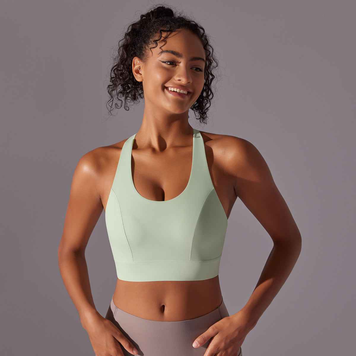 HEAT Racerback High-Support Sports Bra
